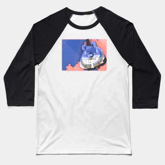 Dire straits//Lego editions Baseball T-Shirt by DetikWaktu